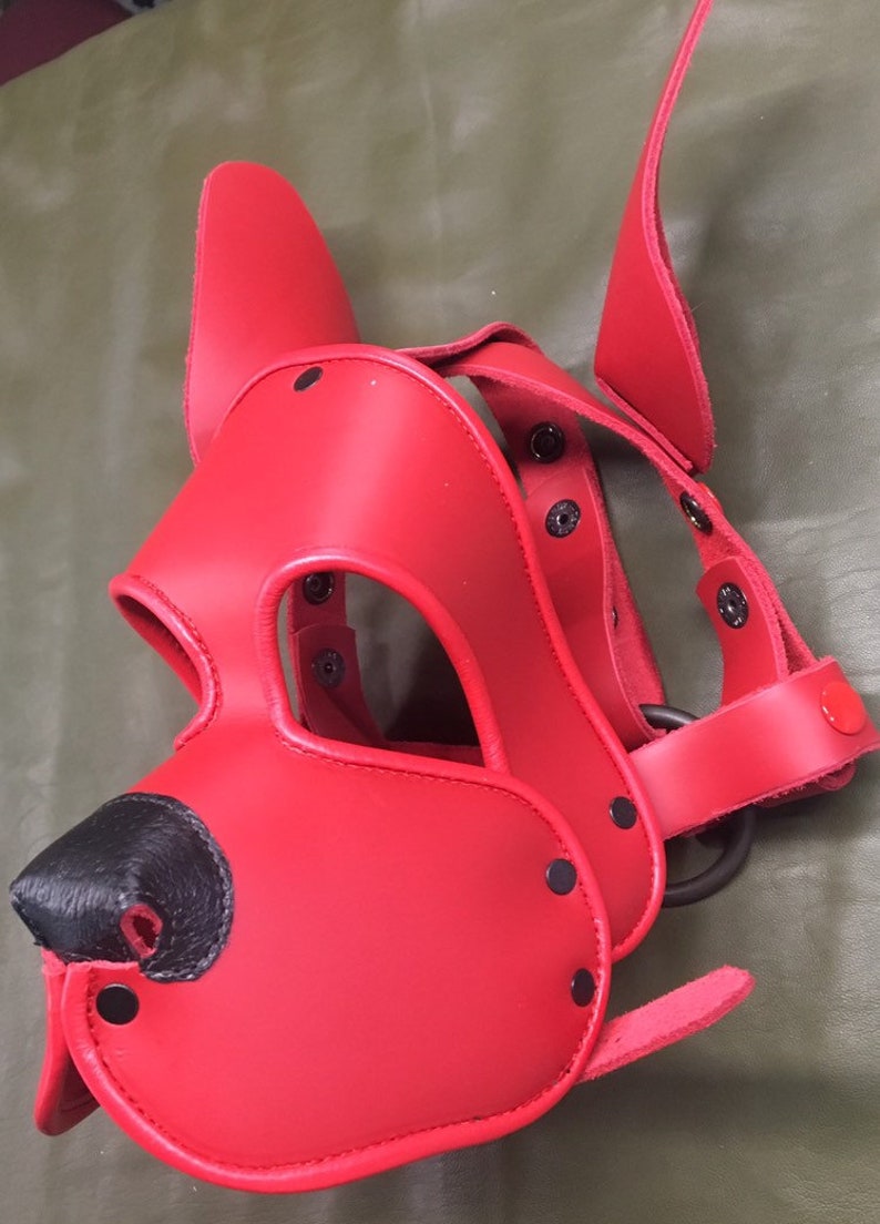 Economical leather puppy hood | Etsy