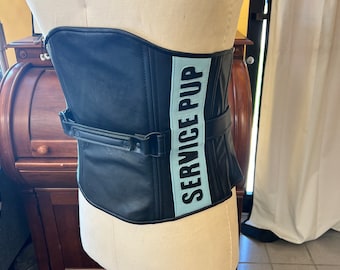 Service pup torso harness