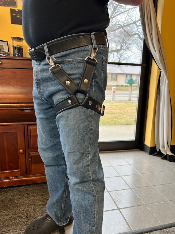 Buckle Leg Harness 1.5 Wide Etsy