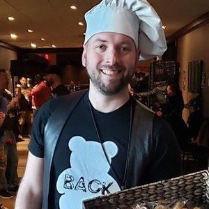 Leather chef hat
