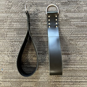Padded leather stirrups
