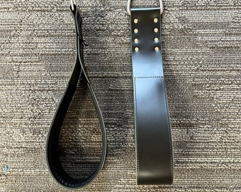 Padded leather stirrups