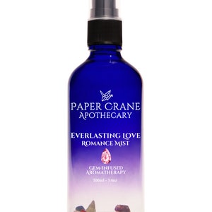 EVERLASTING LOVE – Romance Mist - Gem-Infused Aromatherapy - Crystal Healing