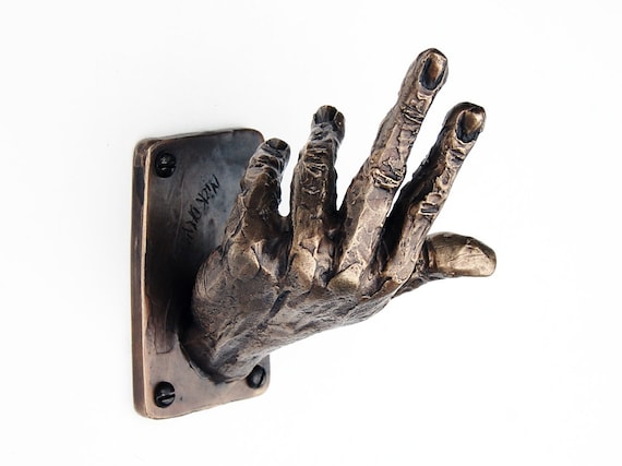 Hand shaped coat hooks hot sale