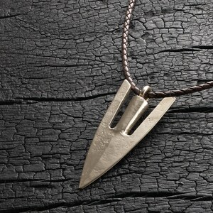 Bronze Medieval Arrowhead Pendant