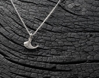 Pendentif griffe de lynx en argent