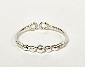 Silver Knuckle Ring, Toe Ring Gold, Toe Ring Band, Mid Knuckle Ring Gold, silver toe ring knuckle rings gold above the knuckle gold toe ring