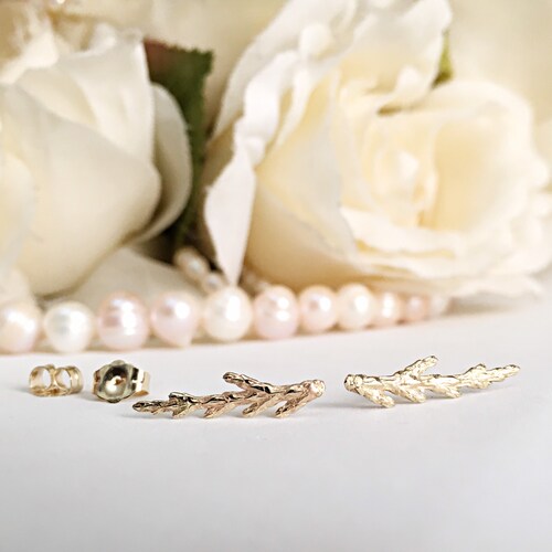 Ear Studs Gold 14K, Stud Earrings Gold 14K, Earrings Studs 14K, Solid Gold Earrings 14K, Earrings For Women, Studs Earrings 14K Gold shops Stud