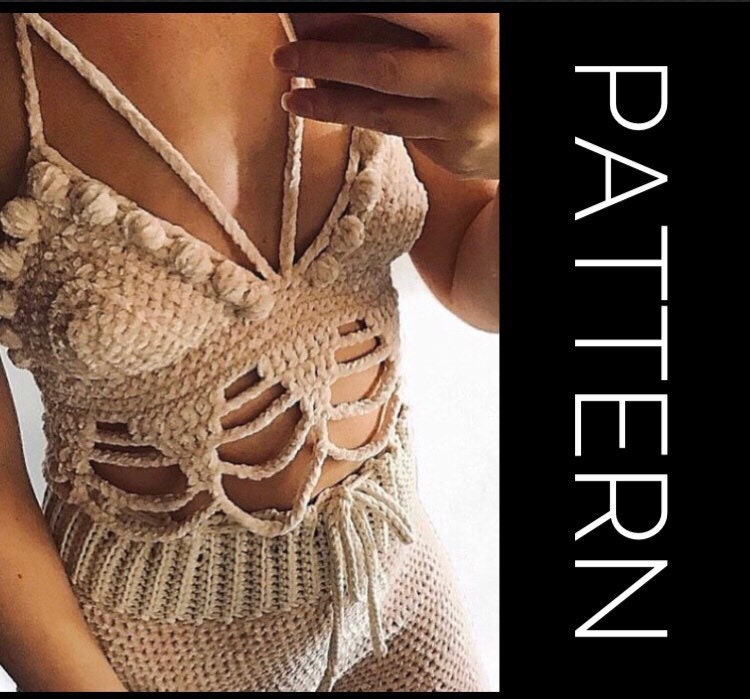 39 Bralette Crochet Patterns for Summer Layers, Gifts, and Handmade Style 38 Crochet Bralette Pattern: Goddess Crush Lace Top