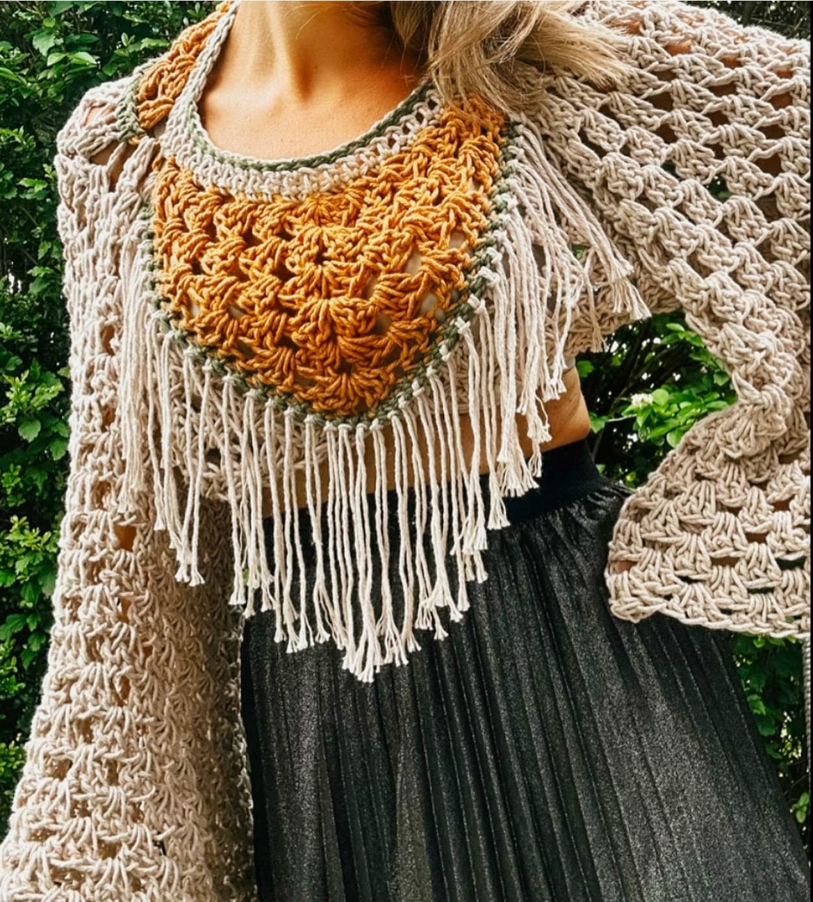 40 Bolero Crochet Patterns: Add a Chic Touch to Your Wardrobe Today! 21 Boho Bandana Crochet Bolero