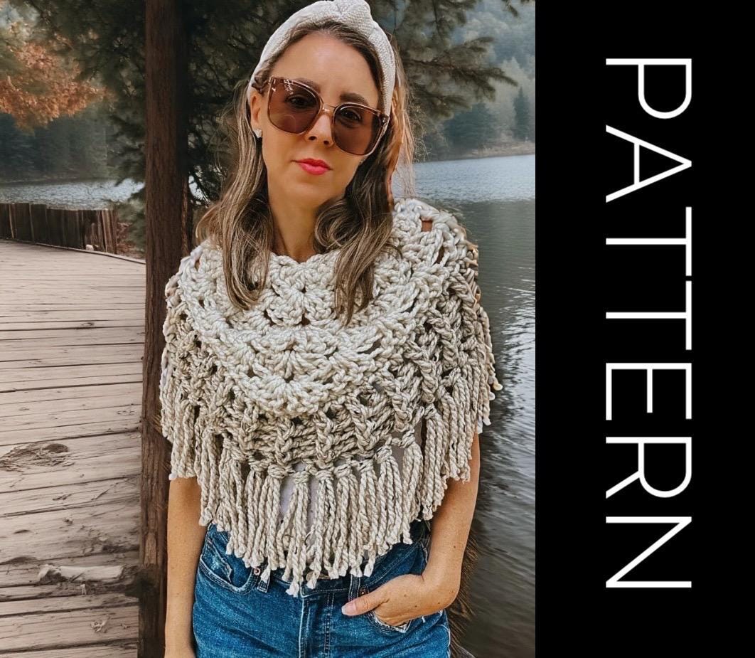 Poncho Crochet Pattern