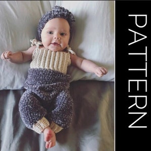 Crochet Jumper Pattern, Crochet baby Romper, Baby Romper, Baby Jumper, Baby Crochet, Romper Pattern