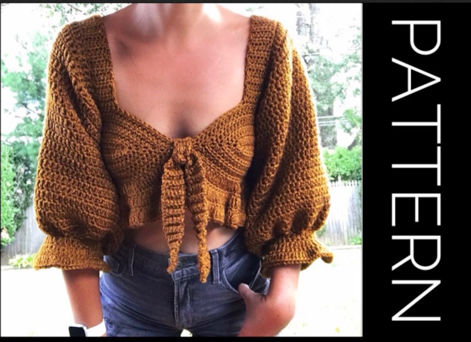 Crochet Sweater PATTERN Sweater Pullover Sweater Crochet PDF Etsy