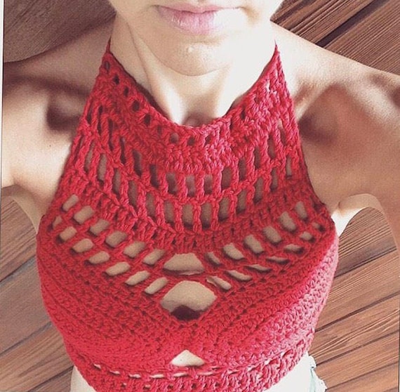 Buy Crochet Bralette PATTERN , Crochet Top Pattern Bralette Top Pattern Crochet  Crop Top Crochet Lace Top Crochet Bikini Top Crochet Bra Online in India 