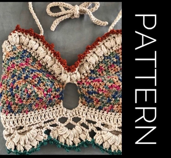 Crochet Bralette PATTERN , Crochet Top Pattern Bralette Top Pattern Crochet  Crop Top Crochet Lace Top Crochet Bikini Top Crochet Bra -  Canada