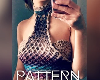 Crochet Bralette Pattern: The Zircon Lace Top (PDF Pattern)