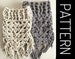 Crochet Pattern for Triangle scarf, Triangle wrap, Triangle Shawl, Oversized Crochet Scarf, Bandana Scarf pattern, Easy Scarf Pattern 