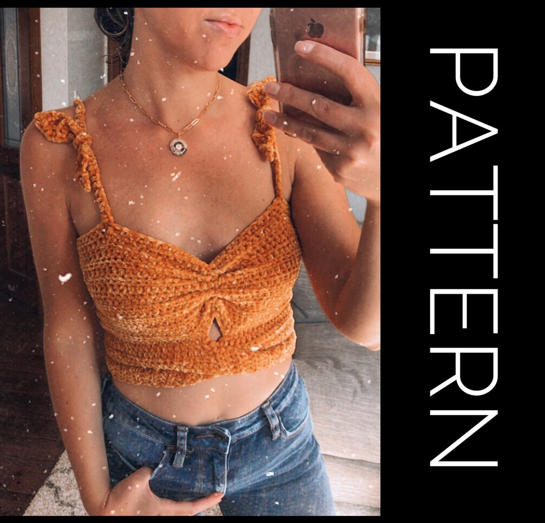 Crochet Bralette PATTERN Crochet Top Pattern Bralette Top Pattern
