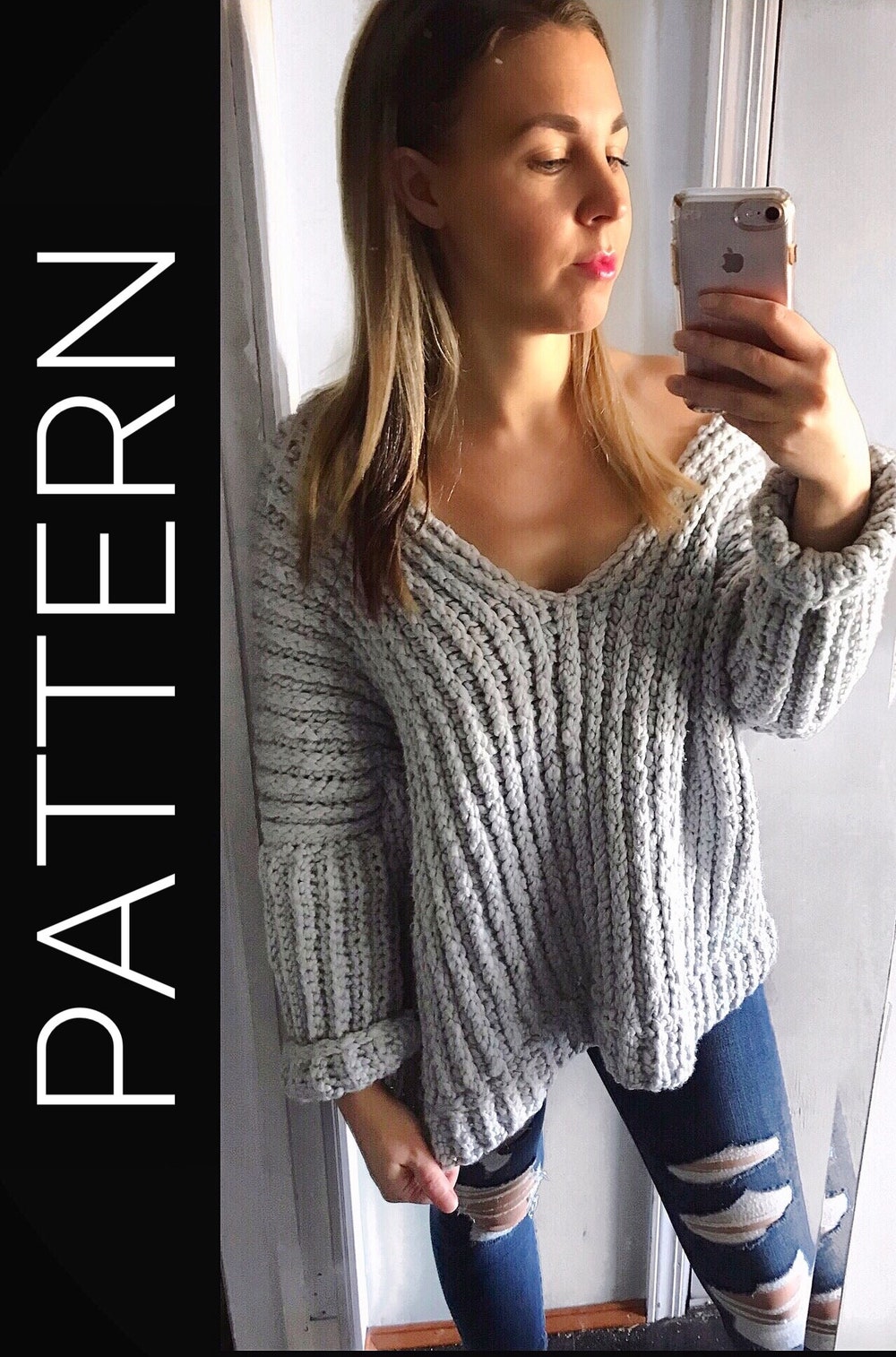 Oversized Sweater, Pullover Sweater Crochet Pdf Pattern, Cold Shoulder Sweater,Crochet Sweater Pattern, Sweater, Off The Shoulder Sweater Moderndaydecors