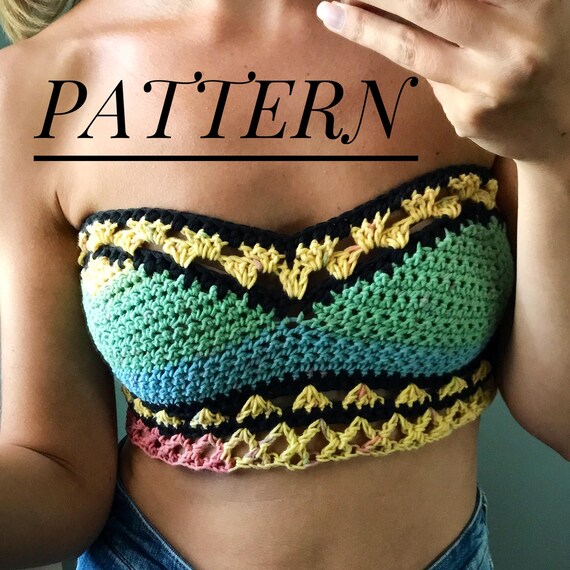 Crochet bralette PATTERN crochet top pattern Bralette Top