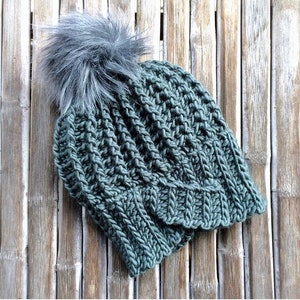 Crochet Hat Pattern, Beanie pattern, Crochet beanie pattern, women's hat pattern, instant download, crochet fitted hat pattern image 3
