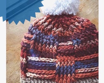 Crochet Hat Pattern, Beanie pattern, Crochet beanie pattern, women's hat pattern, instant download, crochet slouchy hat pattern