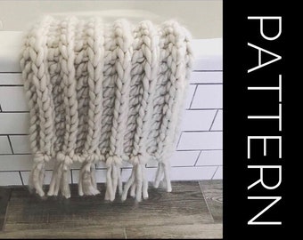 Crochet Plush Rug Pattern: Super Bulky Yarn, Cozy Mat (PDF Pattern)