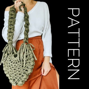 Crochet Bag PATTERN, Crossbody Bag, Bum bag, PDF file , Sling Bag, Summer Pattern, Festival bag, Picture tutorial