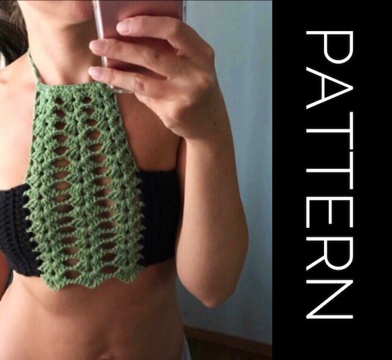 Crochet Bralette PATTERN , Crochet Top Pattern Bralette Top Pattern Crochet  Crop Top Crochet Lace Top Crochet Bikini Top Crochet Bra -  New Zealand