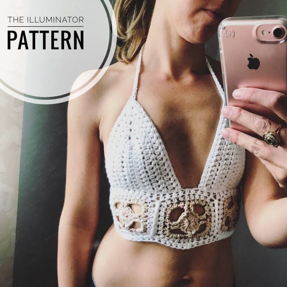 Crochet Bralette Pattern, Crochet Top Pattern Bralette Top Pattern Crochet  Crop Top Crochet Lace Top Crochet Bikini Top Crochet Bra -  Canada