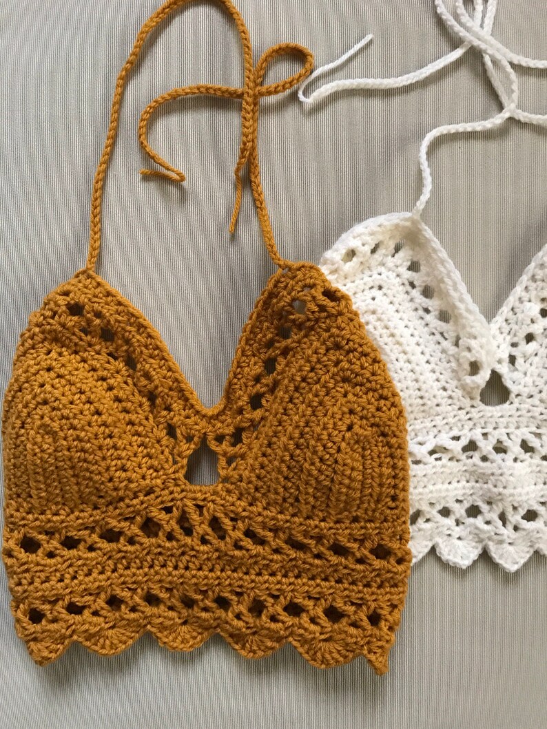 The Lace bralette and The Lace skirt PATTERN Crochet bralette | Etsy