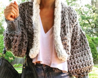 Crochet Bolero Jacket Pattern: Comfy Creative, Adult & Youth Size (PDF Pattern)