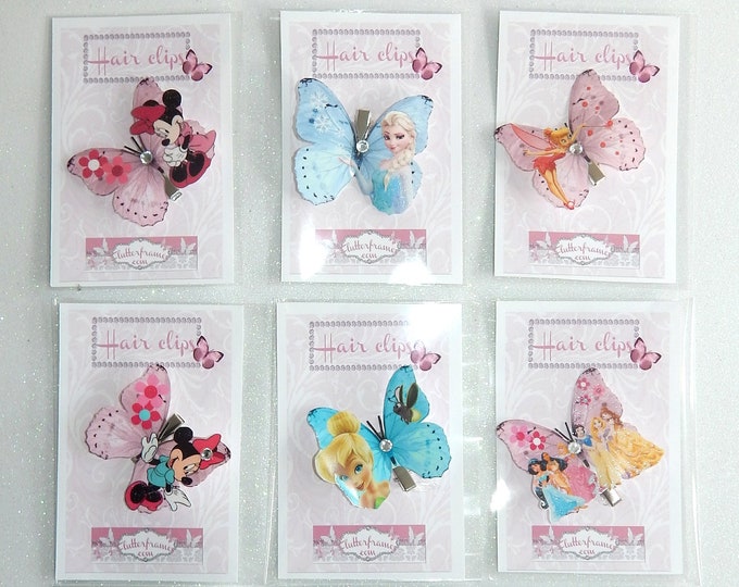 Butterfly Hair Clips Flutterframes