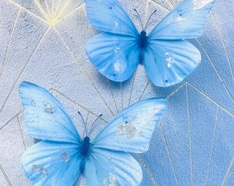 3D Blue Butterfly Decorations, Wedding Decor, Nursery Decor