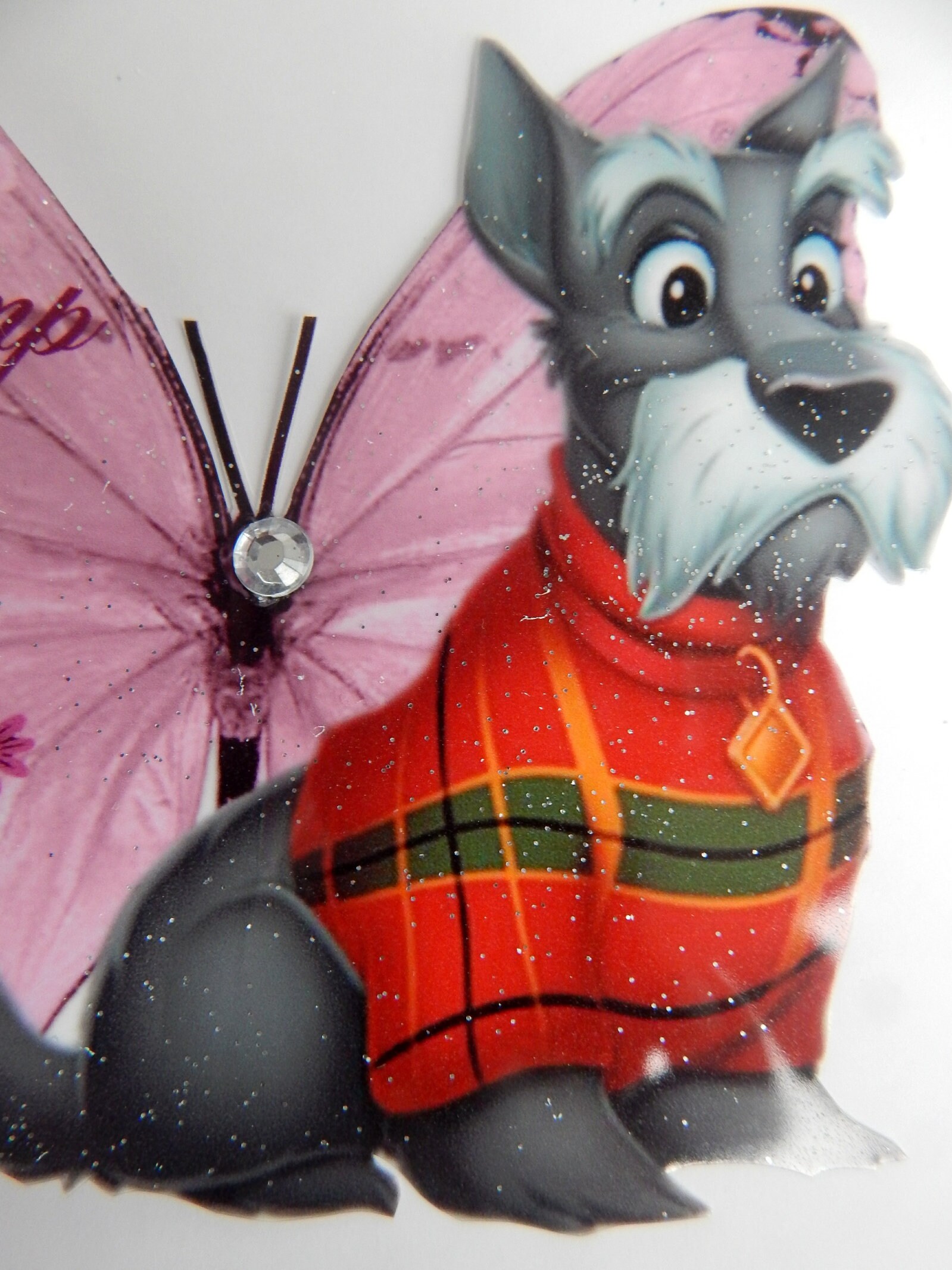 Disney Lady And The Tramp Wall Decorations 3d Butterflies Wall