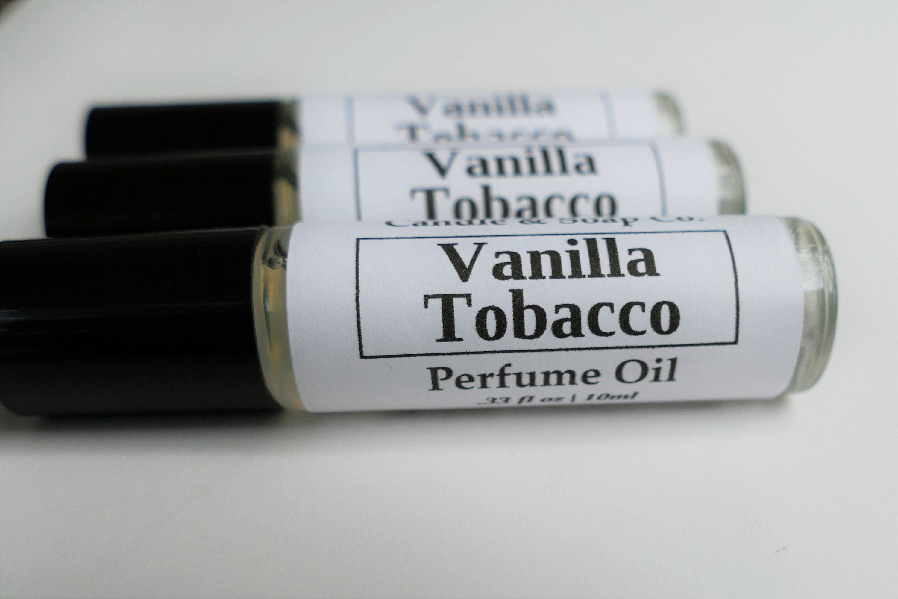 Vanilla Tobacco Perfume Oil-roll on Perfume Fragrance - Alcohol Free 10 ML 