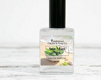 Sea Mint Spa Perfume, Spa Perfume, Eau De Parfum, Perfume Oil Roll-On, Clean + Fresh Perfume, Gift, Body Oil