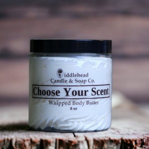 Whipped Body Butter- Choose your Scent-Shea + Mango Butter- Non Greasy-Moisturizing Body Cream