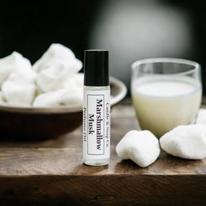Marshmallow Musk Perfume Oil-Roll On Perfume Fragrance - Alcohol Free 10 ML
