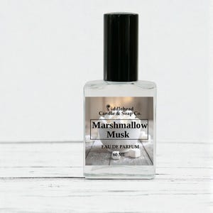 Marshmallow Musk Perfume, Inspired Fragrance, Eau De Parfum, Perfume Oil Roll-On, Gourmand Perfume, Gift, Body Oil