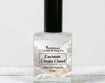 Coconut Cream Cloud, Inspired Fragrance, Eau De Parfum, Perfume Oil Roll-On, Gourmand Perfume, Gift, Body Oil