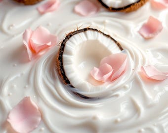 Coconut Milk + Rose Body Butter, Inspired Fragrance, Roll On Perfume, Body Oil, EDP, Body Mist, Sugar Scrub, Whipped Soap, Body Cream