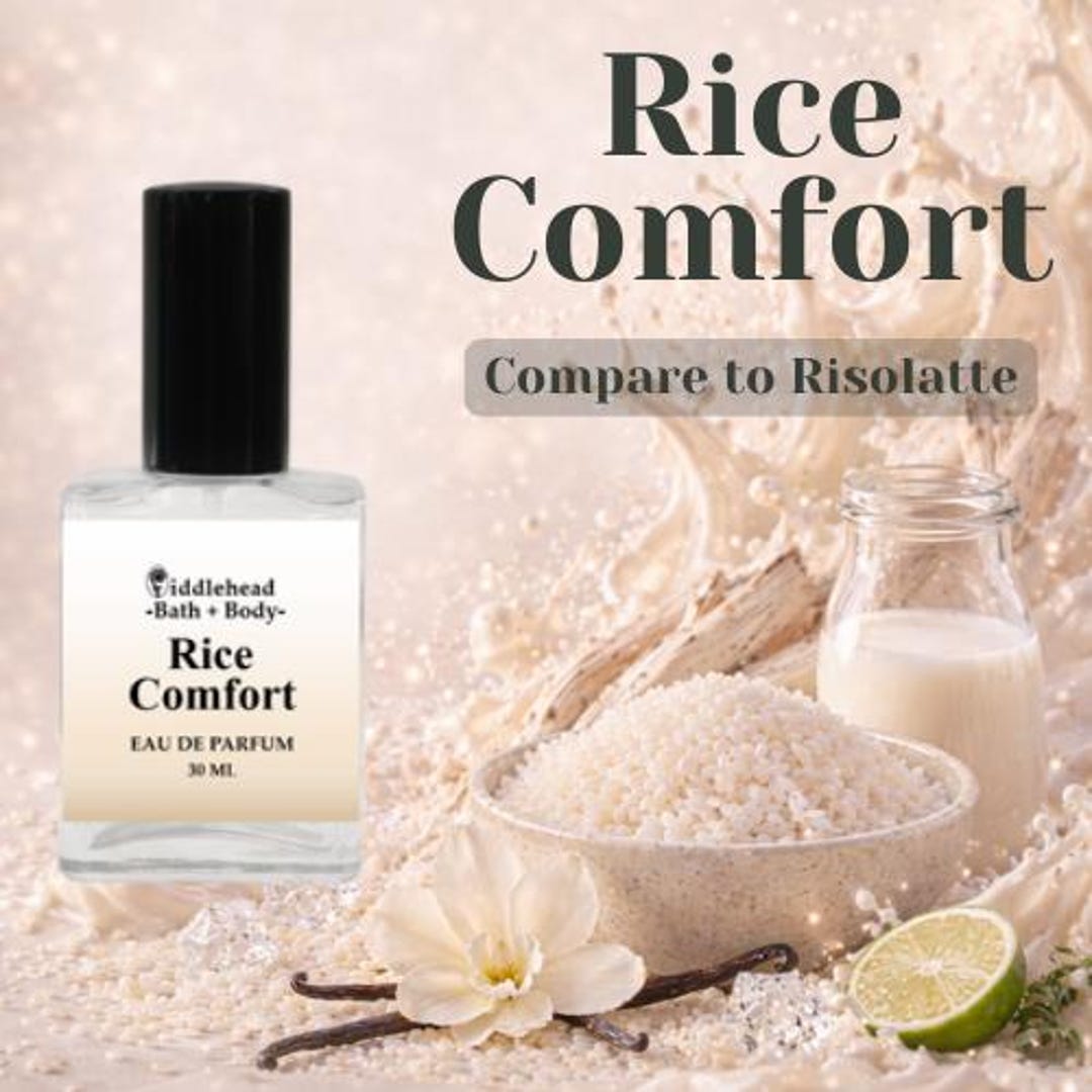 Rice Comfort, Inspired Fragrance, Eau De Parfum, Perfume Oil Roll-on ...