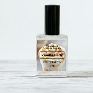 Vanilla Latte Perfume, Inspired Fragrance, Eau De Parfum, Perfume Oil Roll-On, Gourmand Perfume, Gift, Body Oil
