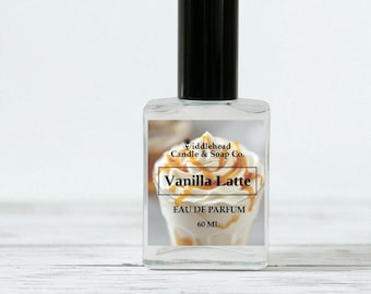 Vanilla Latte Perfume, Inspired Fragrance, Eau De Parfum, Perfume Oil Roll-On, Gourmand Perfume, Gift, Body Oil