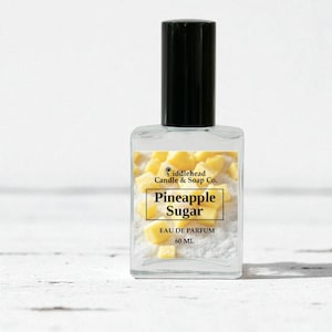Pineapple Sugar Perfume, Eau De Parfum, Perfume Oil Roll-On, Gourmand Perfume, Gift, Body Oil