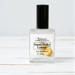 Super Milky Lemon Perfume, Inspired Fragrance, Litsea Cubeba, Eau De Parfum, Perfume Oil Roll-On, Gourmand Perfume, Gift, Body Oil