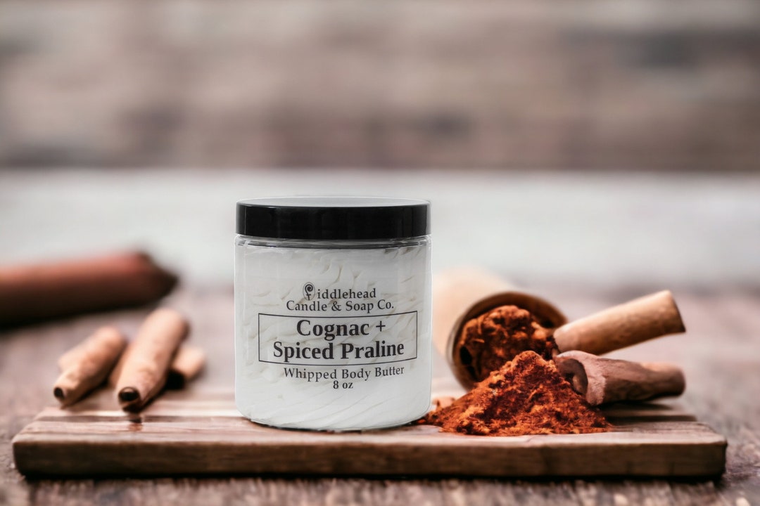 Cognac & Spiced Praline Whipped Body Butter, Kilian Angels' Share Type