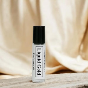 Liquid Gold Perfume Oil-Roll On Perfume Fragrance - Alcohol Free 10 ML