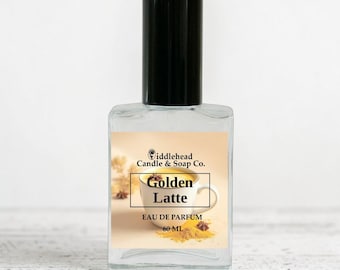 Golden Latte, Inspired Fragrance, Eau De Parfum, Perfume Oil Roll-On, Gourmand Perfume, Gift, Body Oil